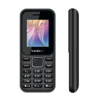 Мобильный телефон TEXET TM-123 черный