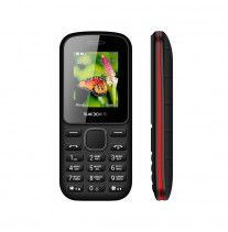 Мобильный телефон TEXET TM-130 чёрный-красный