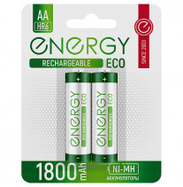 Аккумулятор ENERGY Eco NIMH-1800-HR6/2B (АА)