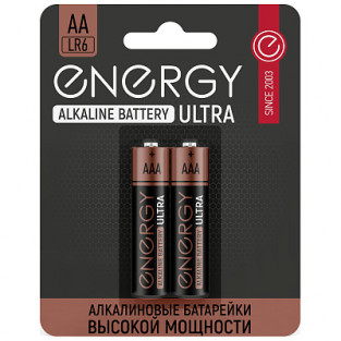 Элемент питания ENERGY Ultra LR03/2B (АAА)