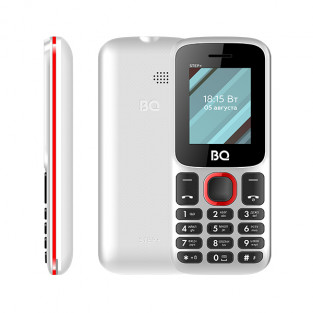 Мобильный телефон BQ 1848 STEP+ Белый+красный