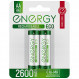 Аккумулятор ENERGY Eco NIMH-2600-HR6/2B (АА)