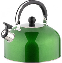 Чайник 2,7л MALLONY CASUAL зеленый со свистком